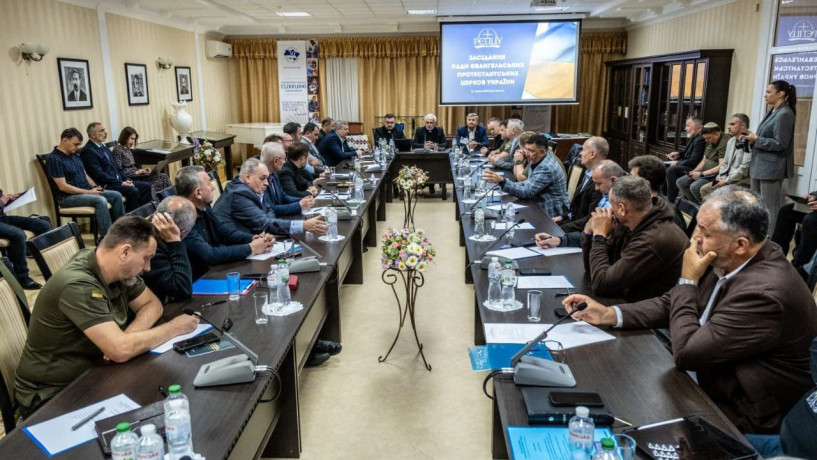 Meeting of the Council of Evangelical Protestant Churches of Ukraine held in Kyiv and program for the Solemn Prayer Service “Prayer for Ukraine” approved